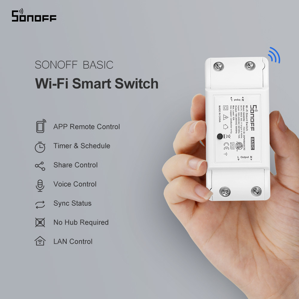 Sonoff Basic - Itead SONOFF Basic R2 Mini DIY