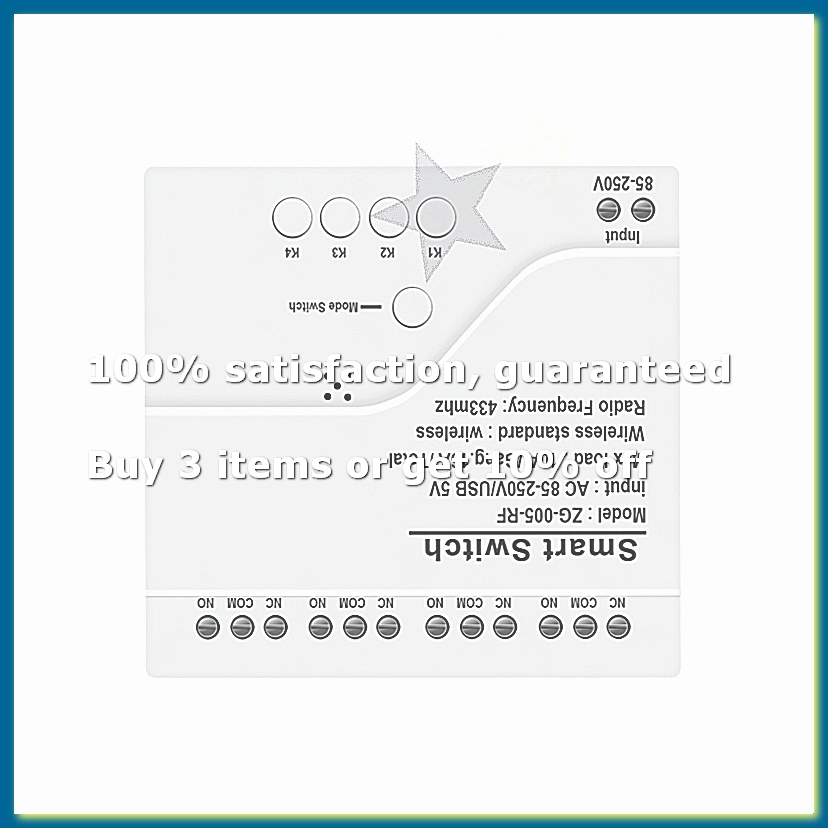 Smart Relay Tuya - 4CH Zigbee Smart Light Switch Module
