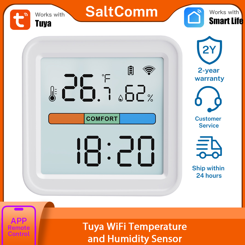 Home Assistant Tuya - Tuya New WiFi Temperature Humidity Sensor