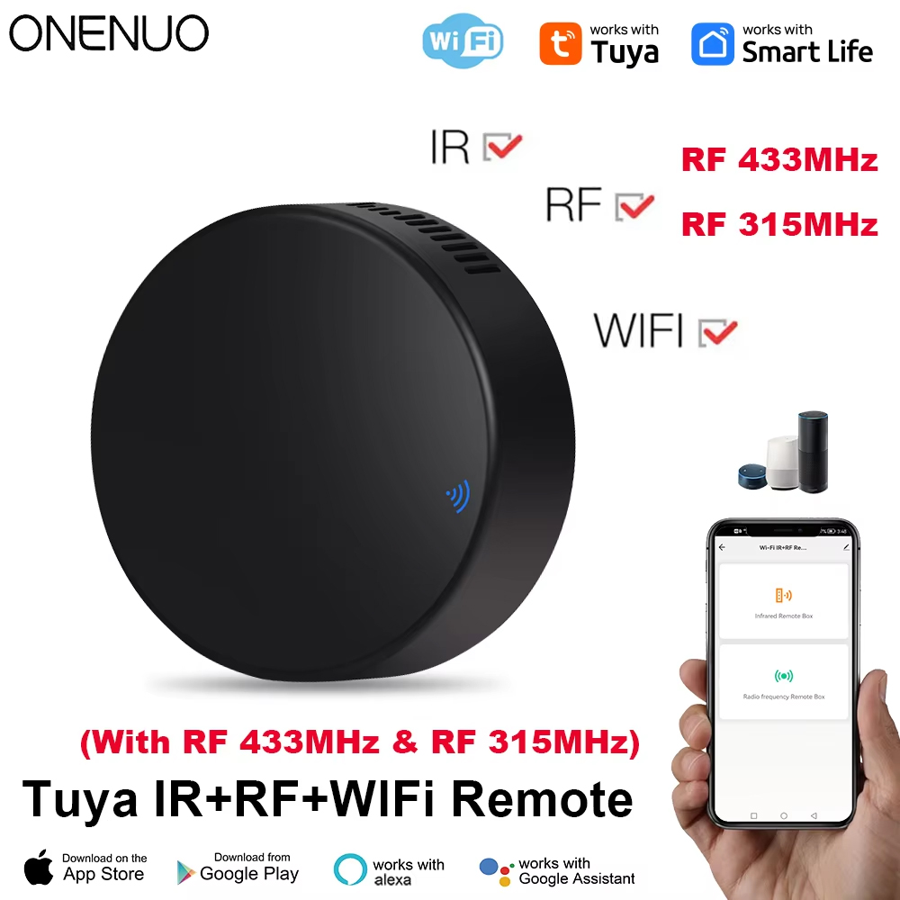Home Assistant Tuya - Tuya WiFi RF IR Remote Control