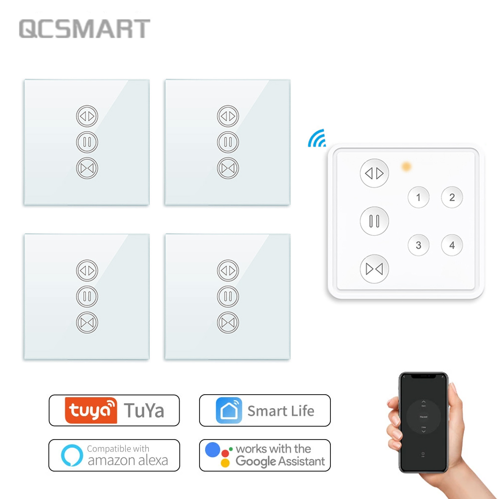 Tuya 4 Channel - Tuya Smart Life RF WIFI Curtain