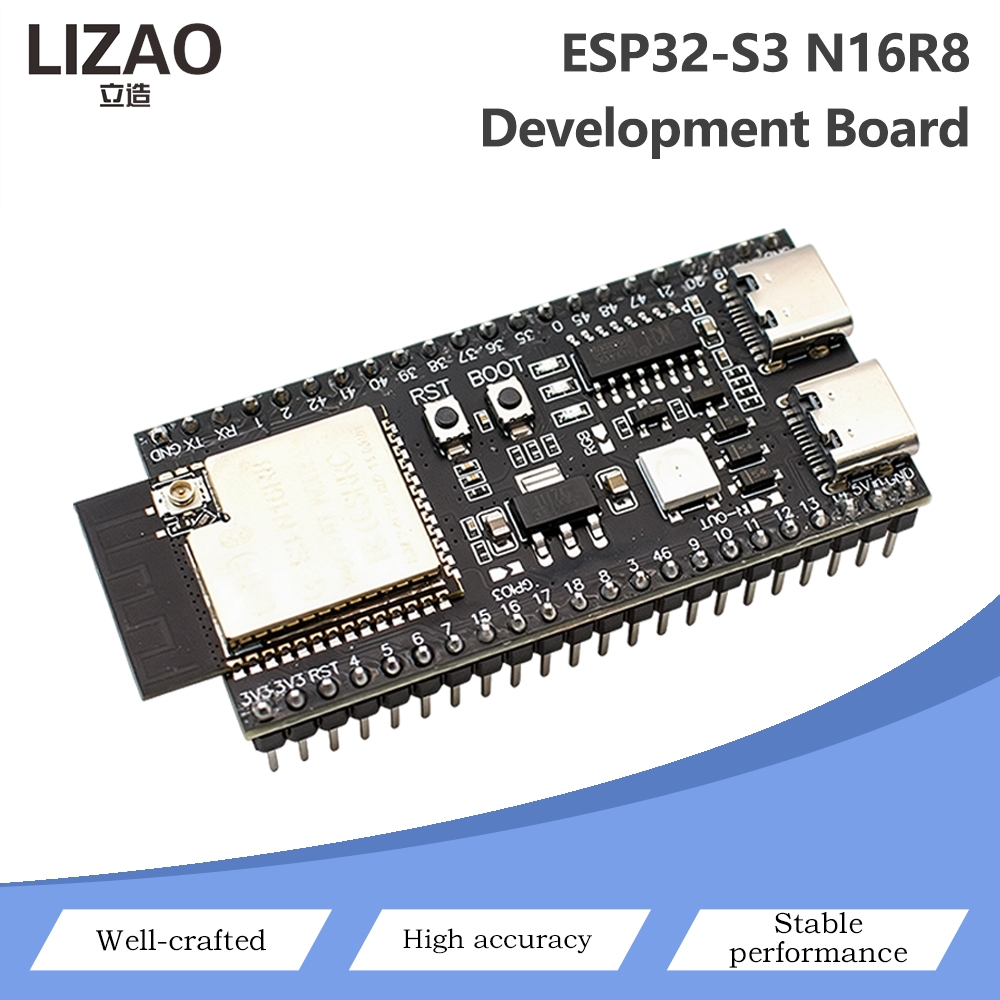 Smart Home Module Iot - ESP32-S3 N16R8 Development Board Dual Type-C