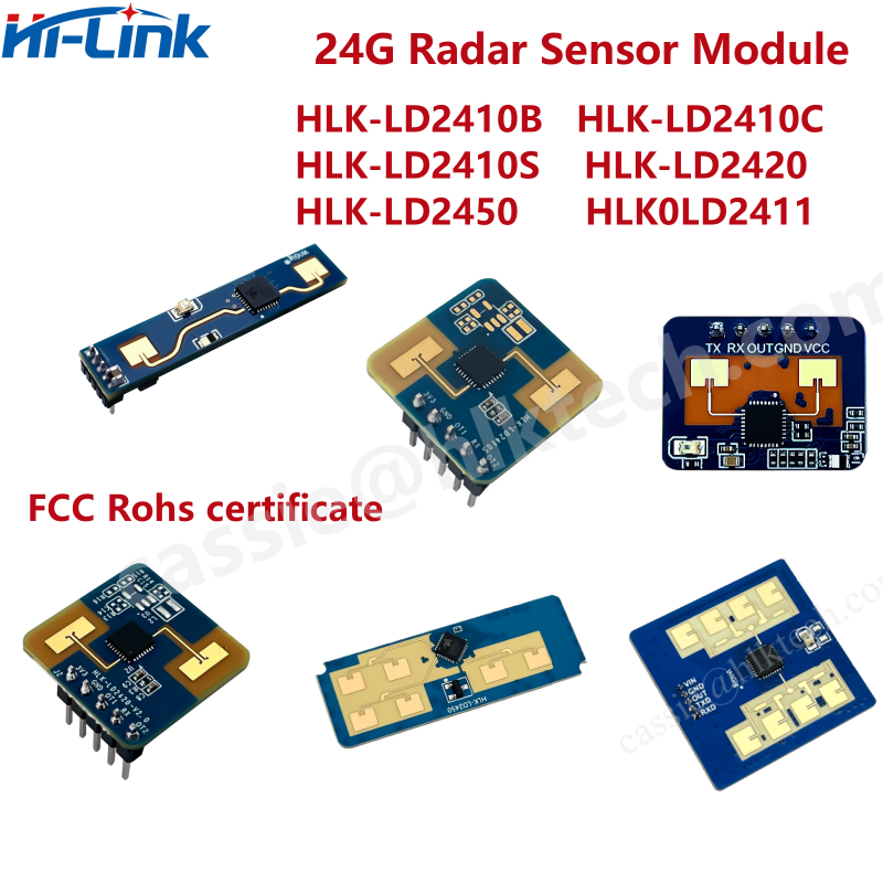 Tasmota - 24G Hi-link Products Presence Sensor HLK-LD2410B