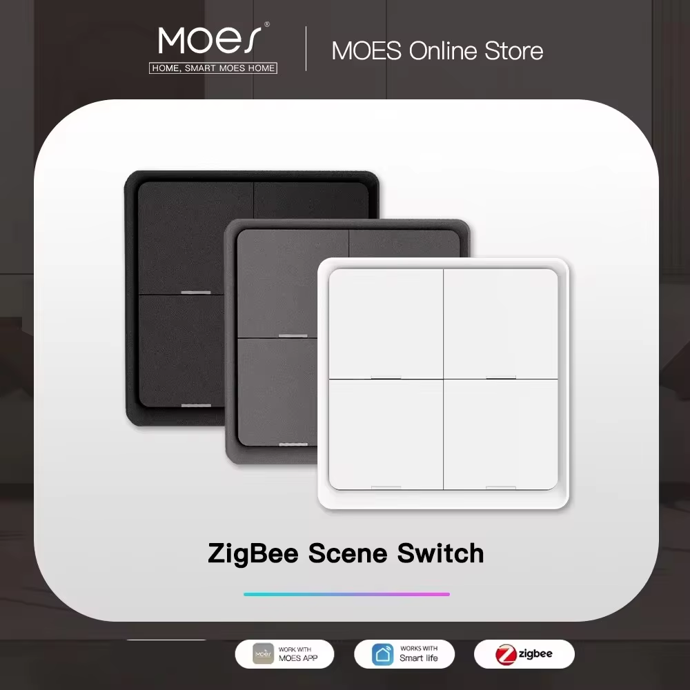 Sonoff Basic - MOES 4 Gang Tuya ZigBee Wireless