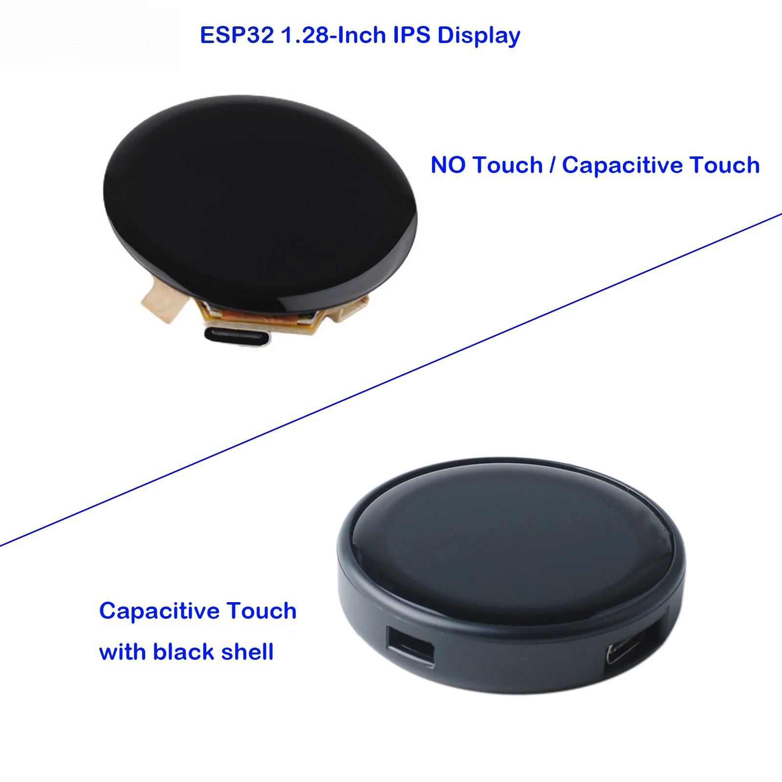 Smart Home Module Iot - ESP32 Display 1.28 inch ESP32-C3 WiFi+BLE