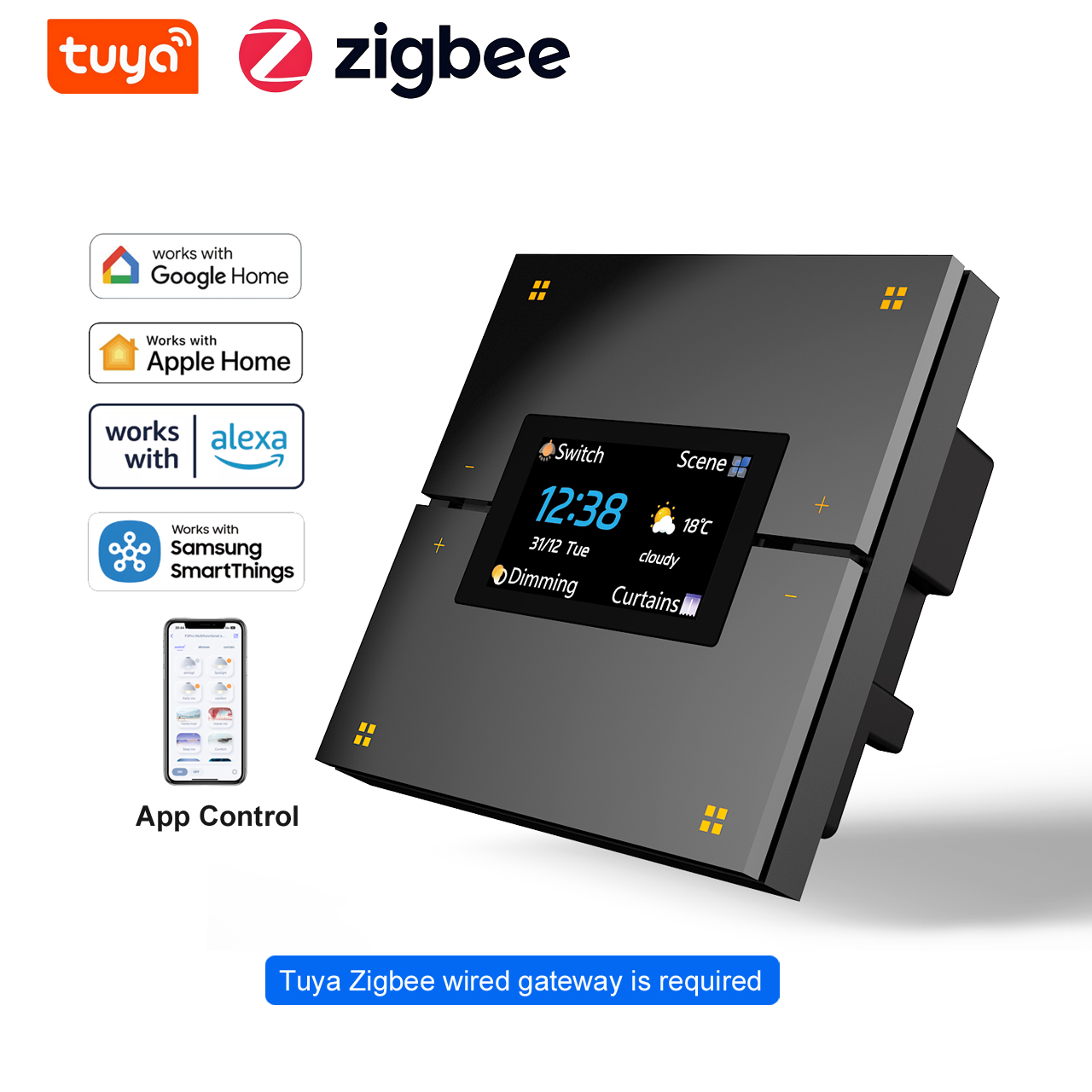 Smart Relay Tuya - M9 Pro 8-Button UK Tuya Smart