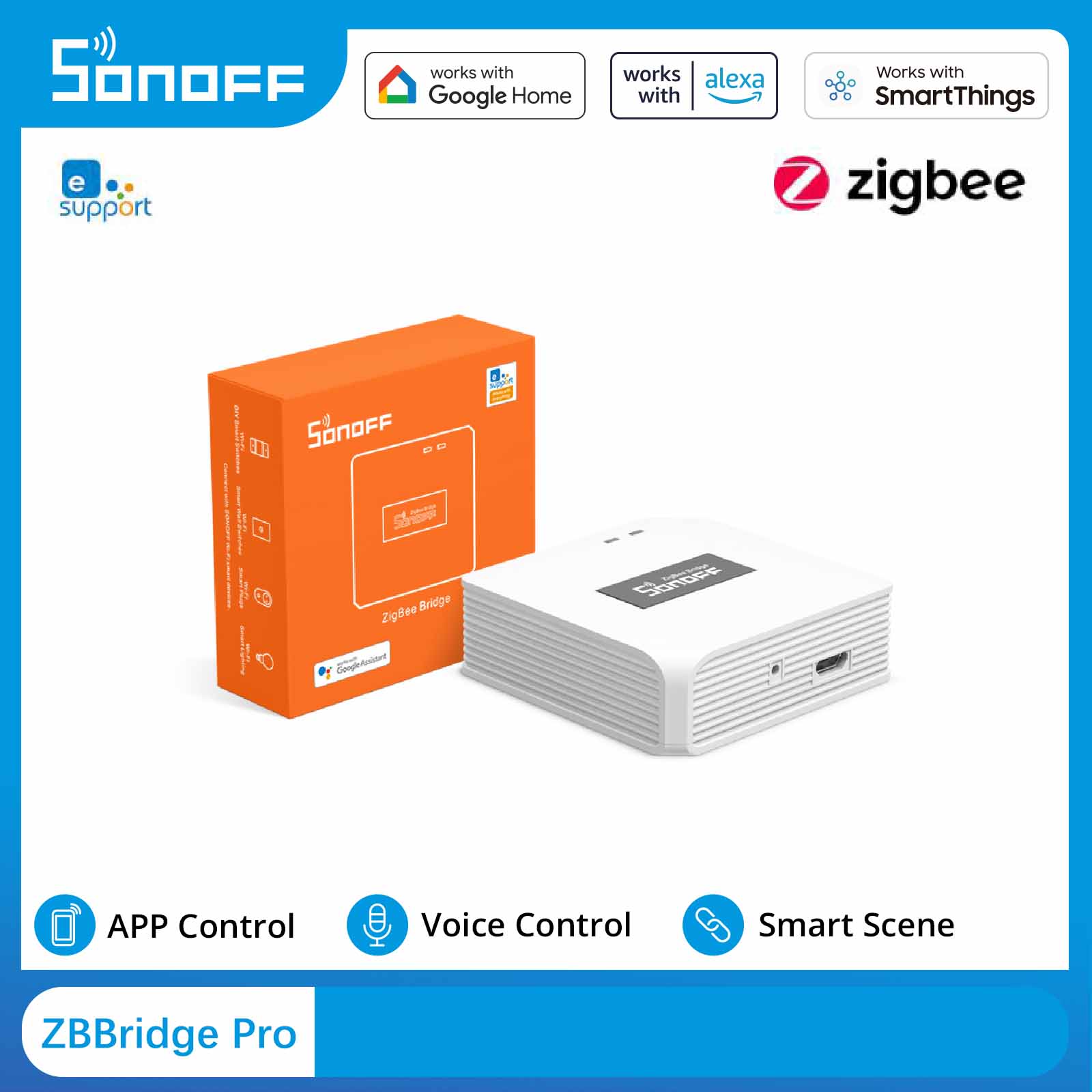Sonoff - SONOFF ZBBridge-P ZigBee Gateway Connect ZigBee
