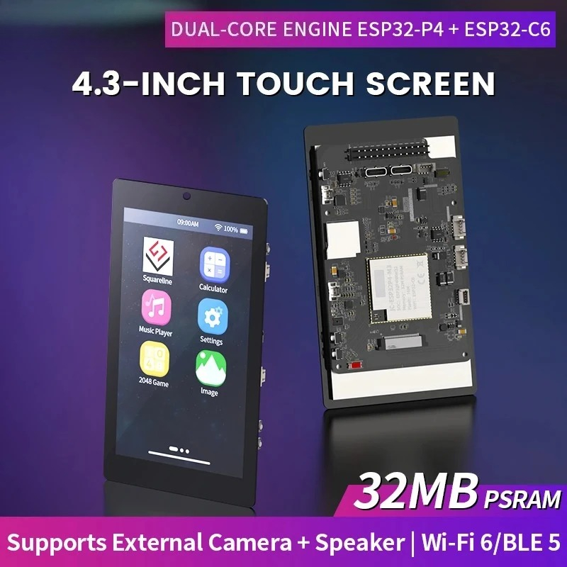 Smart Home Module Iot - 4.3 inch 480x800 IPS Capacitive Touchscreen