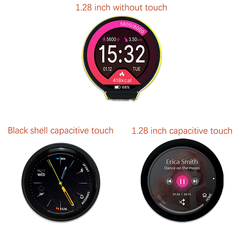 Smart Home Module Iot - 1.28 Inch ESP32 Display ESP32-C3 WiFi+BLE