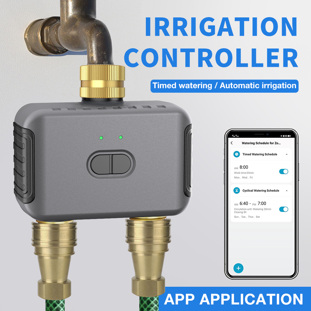 Tuya Smart - Tuya 2 Zone Watering Timer Garden