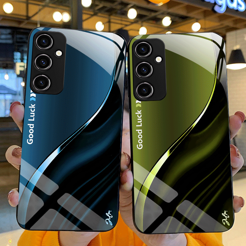 Shelly - Hard Tempered Glass Case For Realme