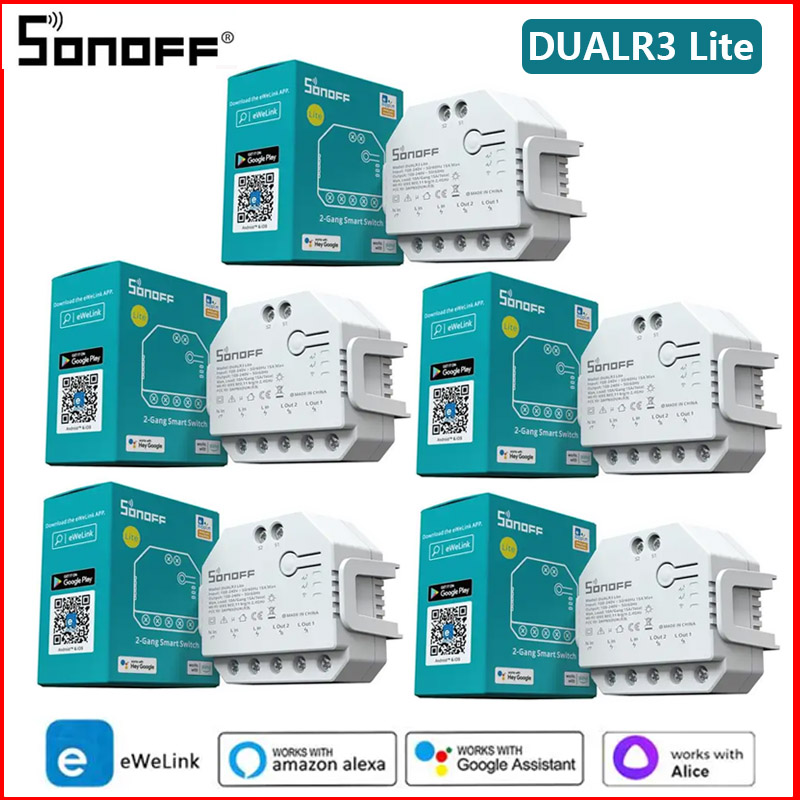 1-8pcs Smart Switch SONOFF DUA - Sonoff review and price