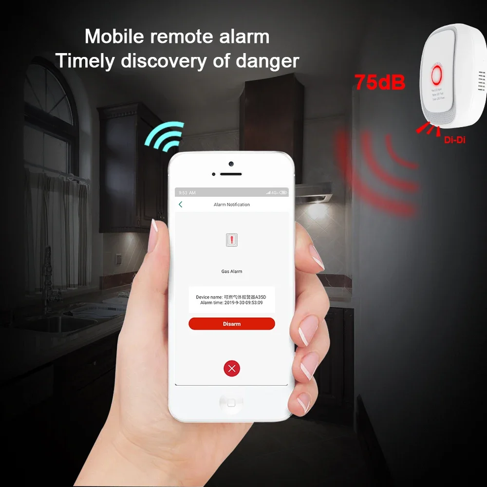 HEIMAN Zigbee Tuya Combustible - Tuya Smart review and price