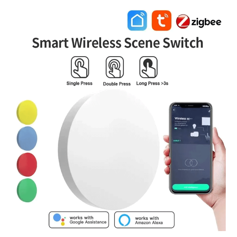 Tuya ZigBee Smart Wireless But - Home Assistant Tuya review and price