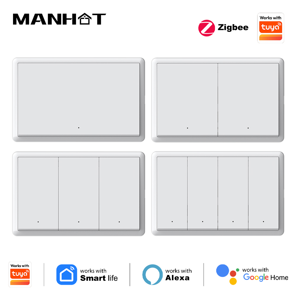 Manhot Smart zigbee Switch No  - Smart Relay Tuya review and price