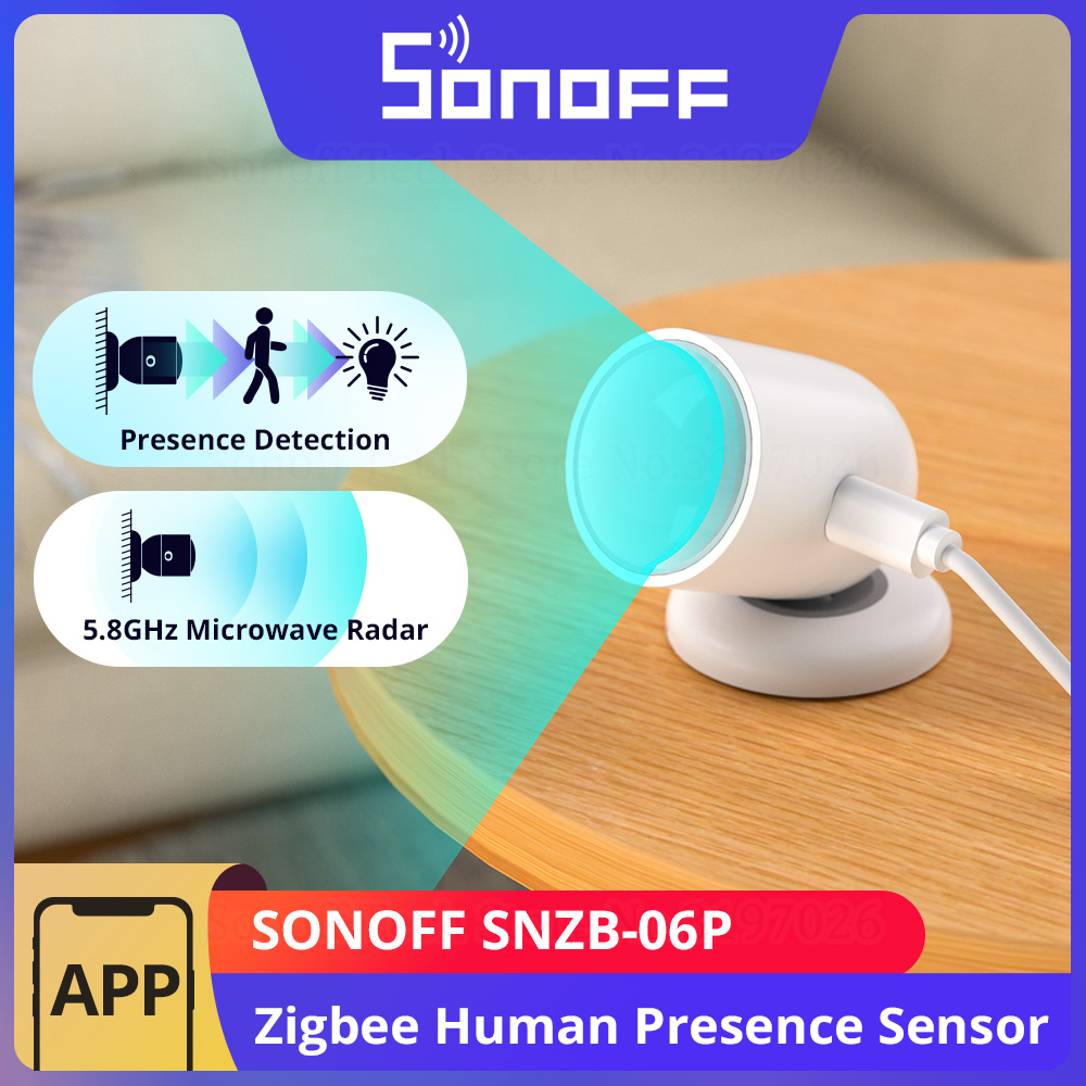 SONOFF SNZB-06P Zigbee Human P - Sonoff Basic review and price
