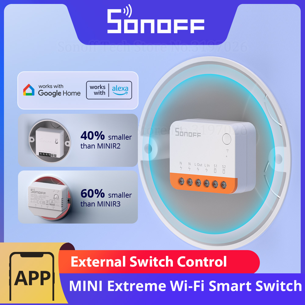 SONOFF MINIR4 Extreme Wi-Fi Sm - Sonoff Basic review and price