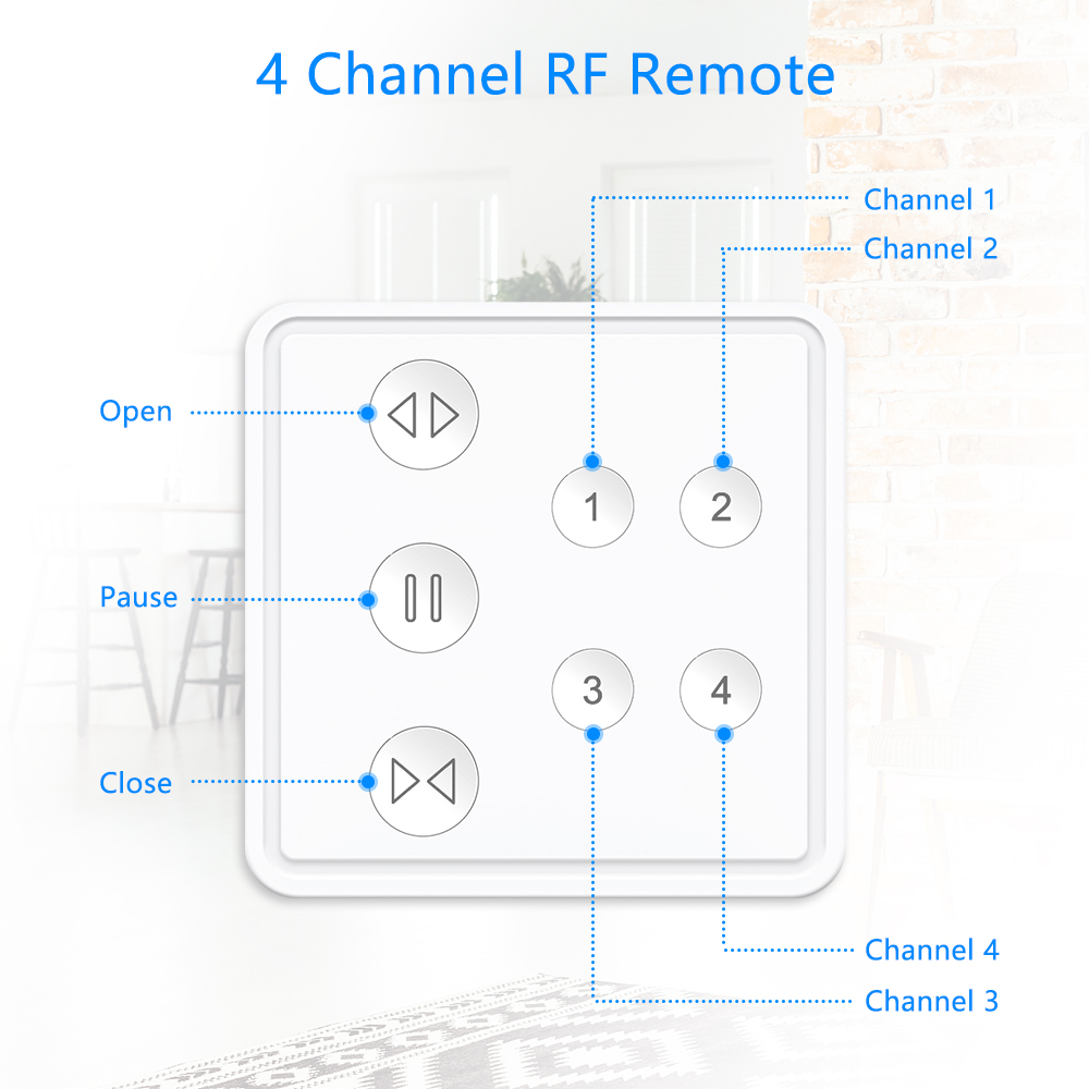 Tuya Smart Life RF WIFI Curtai - Tuya 4 Channel review and price