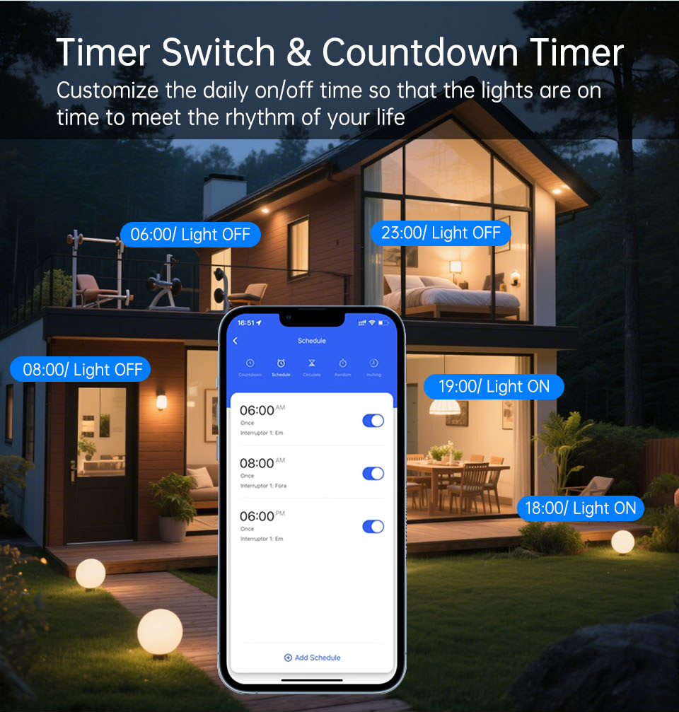 WiFi RF 433mhz Touch Wall Ligh - Smart Relay Tuya review and price