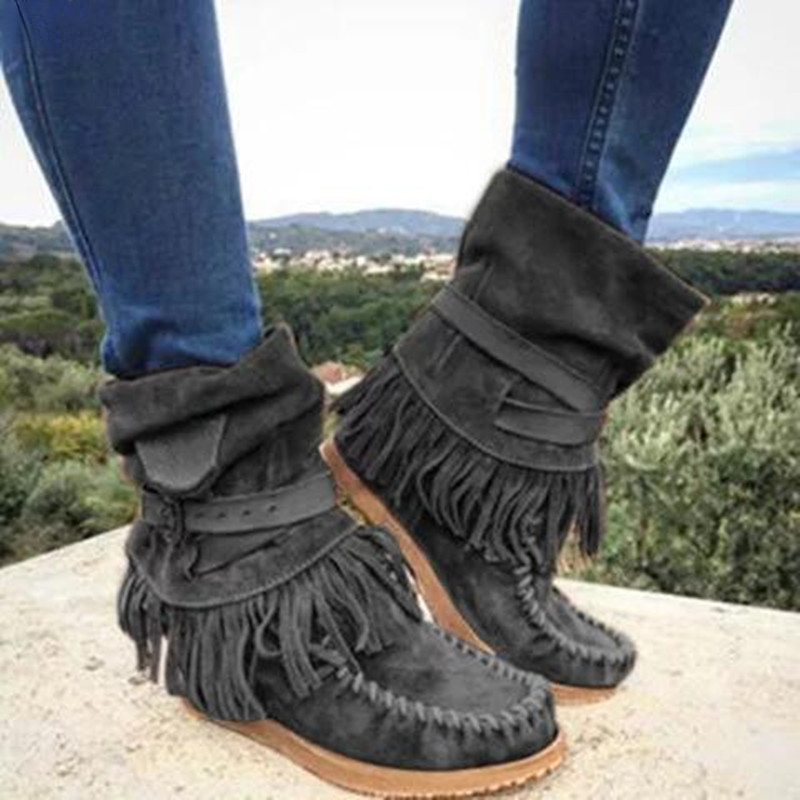 Retro Tassel Women's Boots Sid - Tasmota review and price