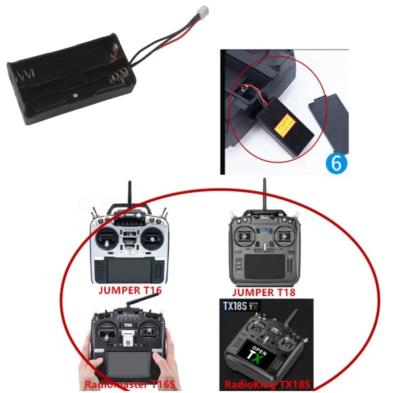 RadioMaster TX16S 2S 18650 Bat - Shelly Plug review and price