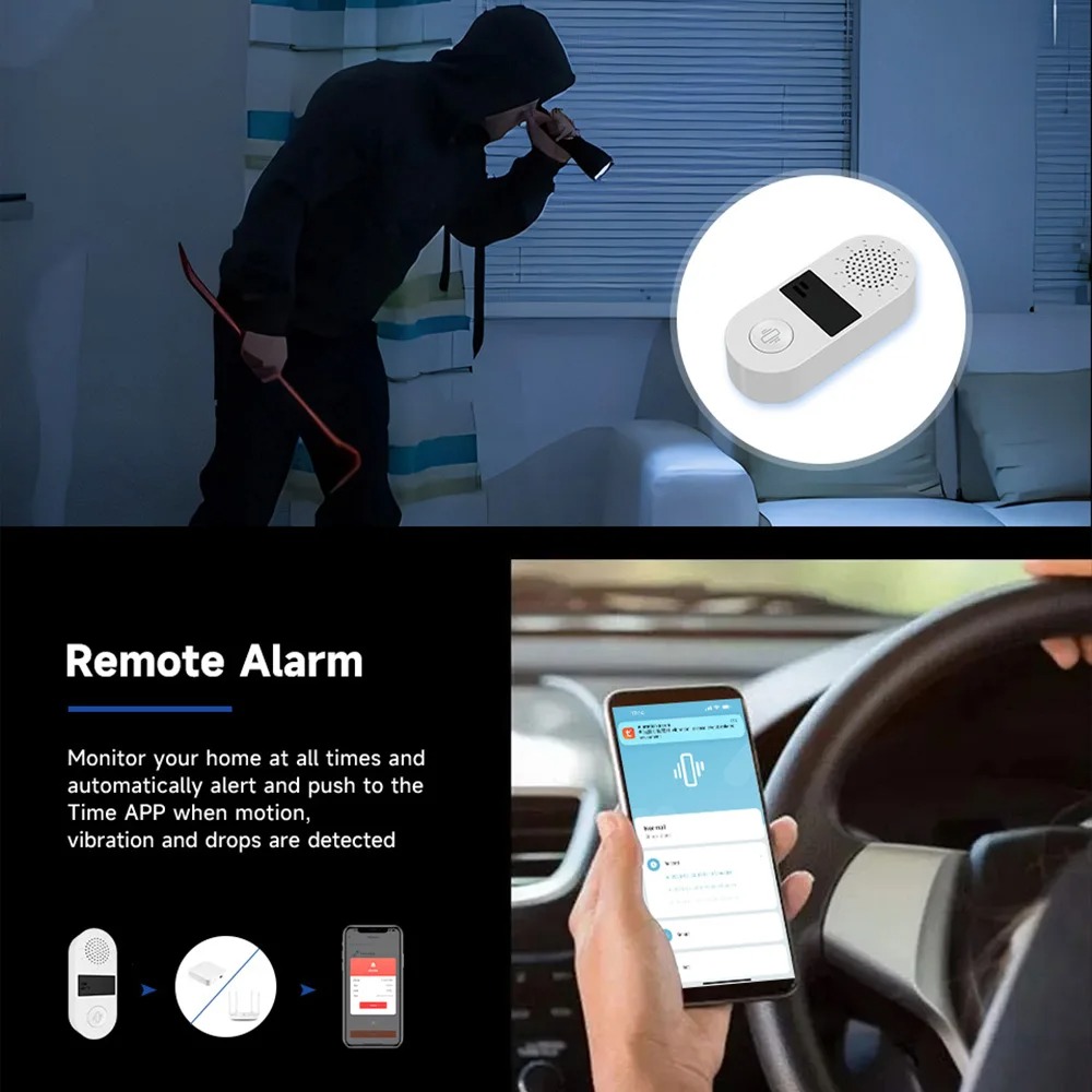 Tuya WiFi Vibration Sensor - 1 - Home Assistant Tuya review and price