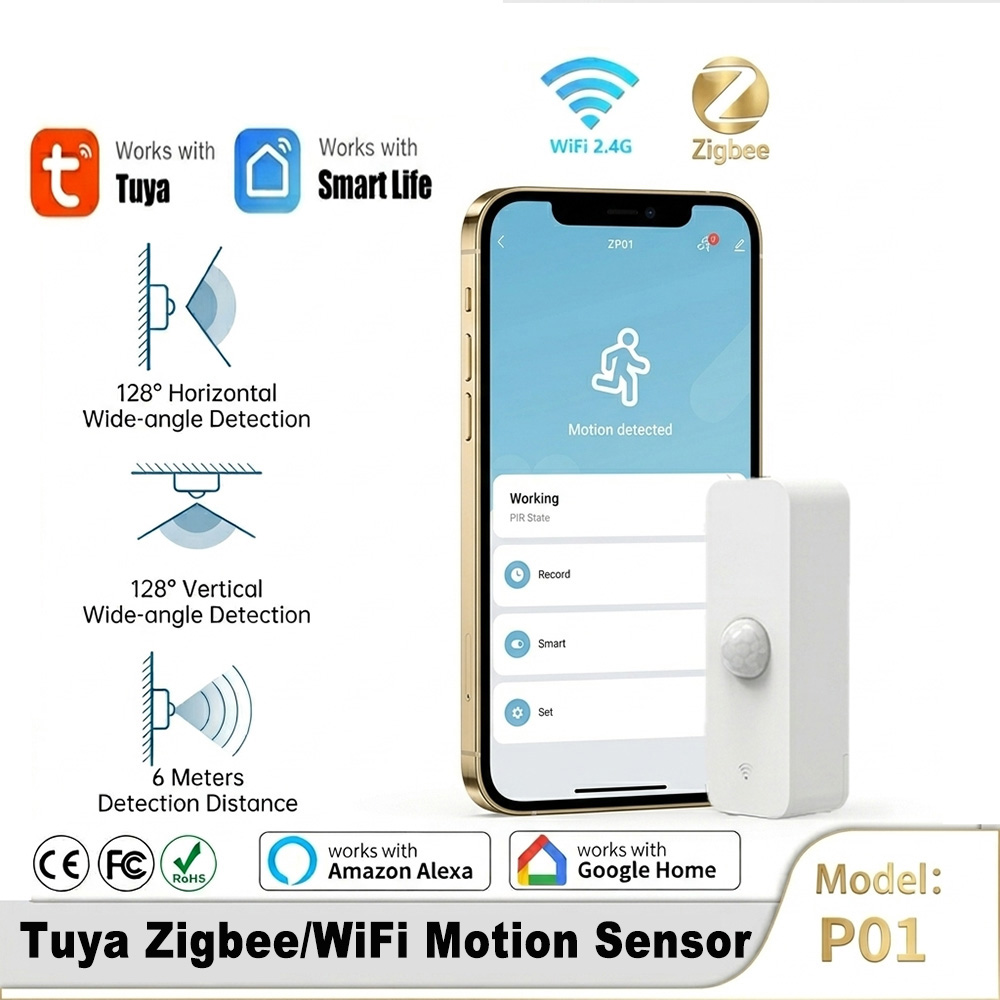 Smart PIR Motion Sensor WiFi Z - Home Assistant Tuya review and price