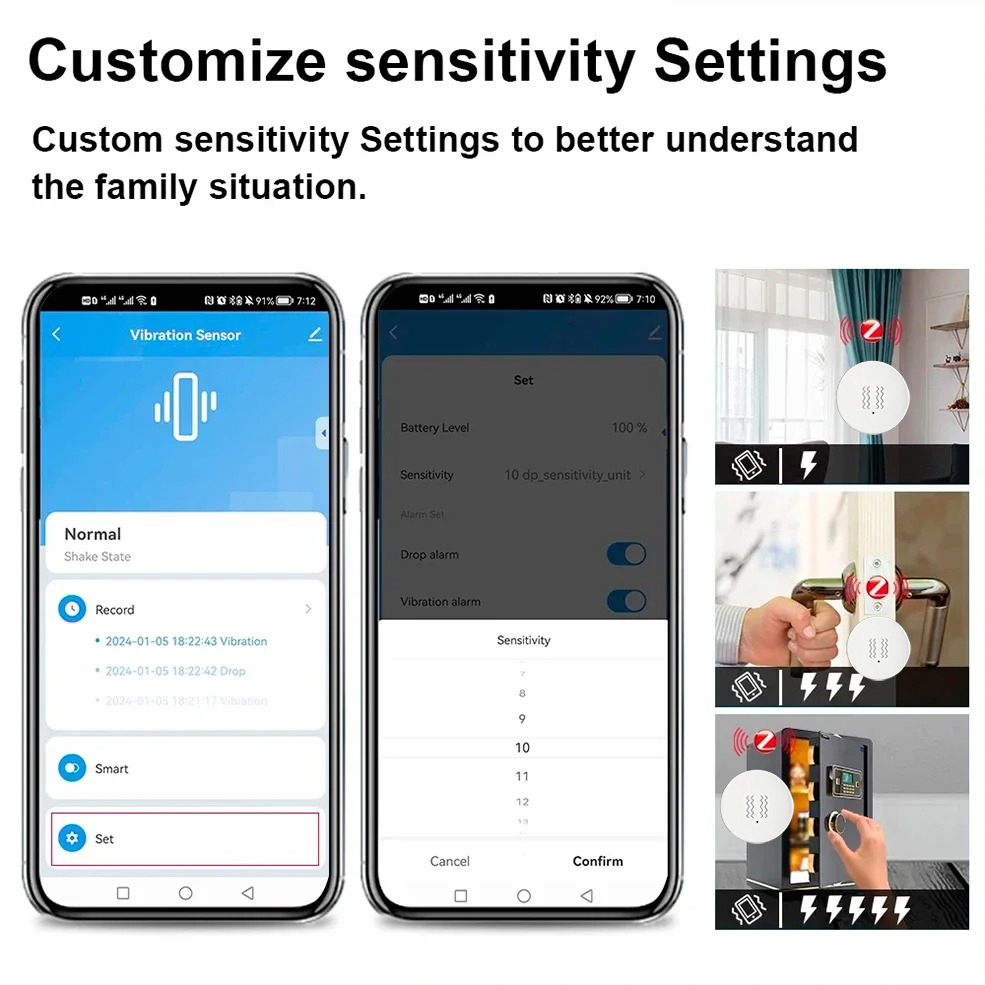 Tuya ZigBee Smart Vibration &  - Home Assistant Tuya review and price
