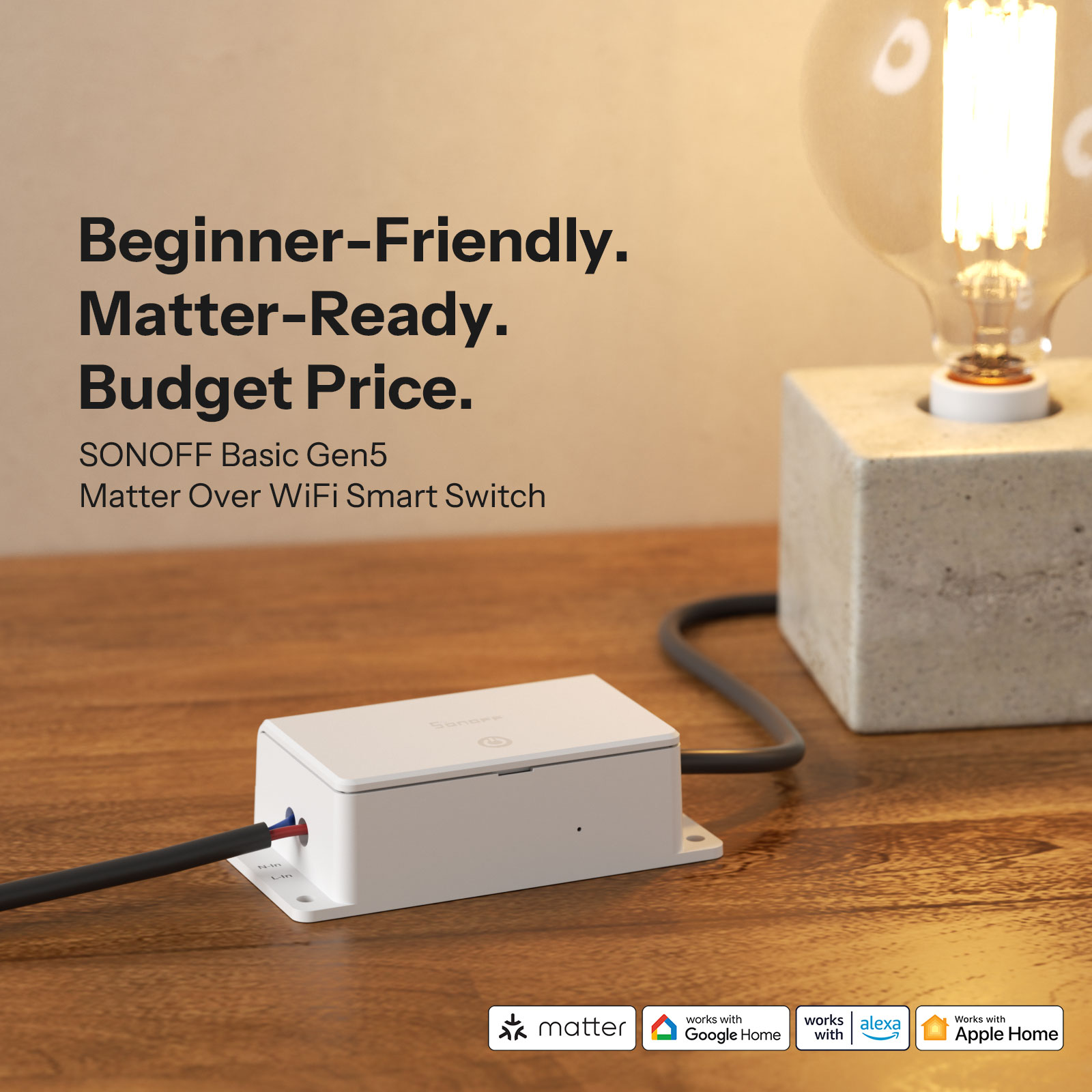 SONOFF BASIC-1GS Gen5 Matter W - Sonoff Basic review and price