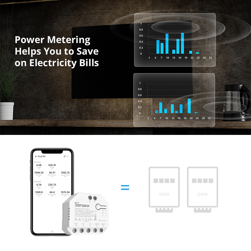 SONOFF DUAL R3 2 Gang Smart Re - Sonoff review and price