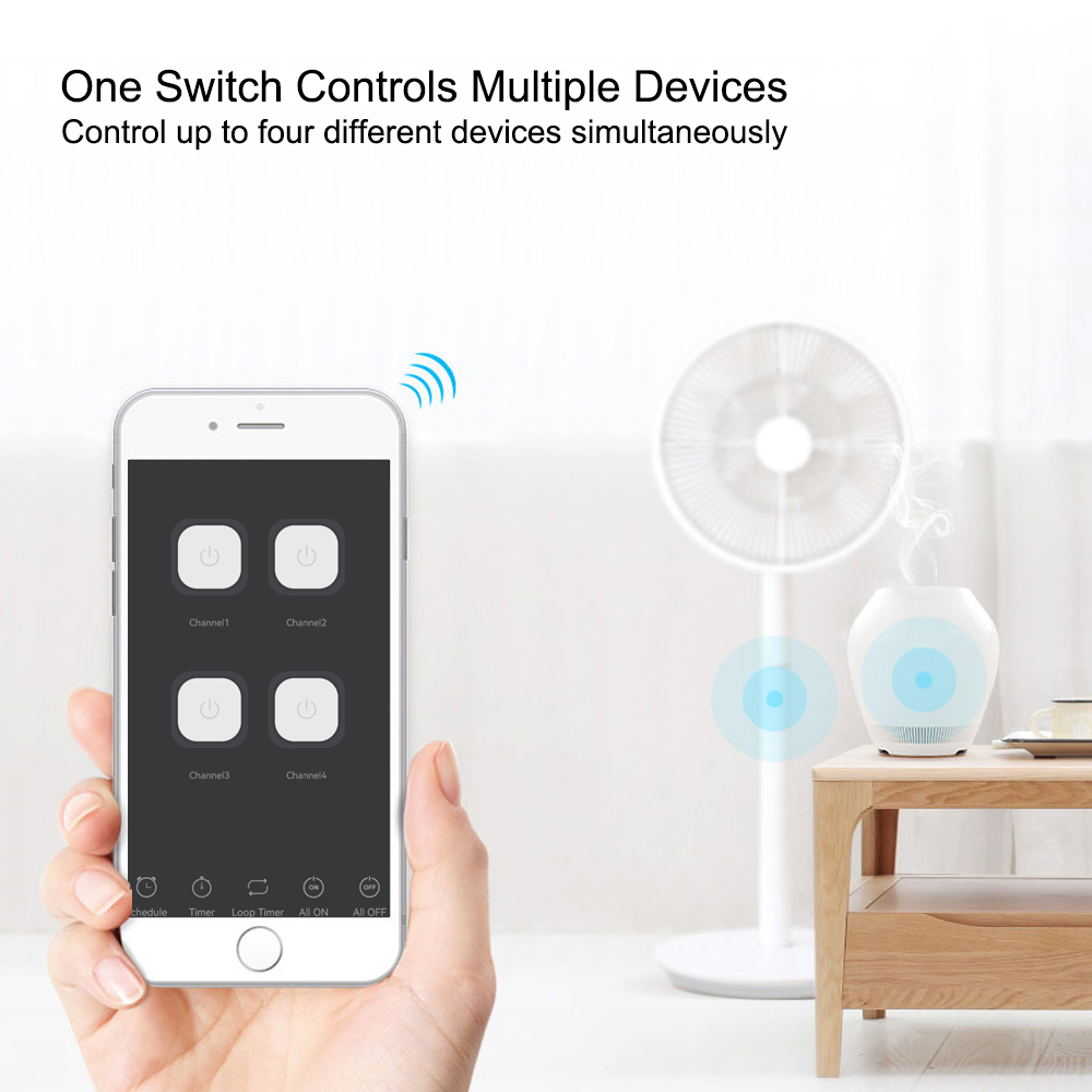 Smart Switch 4CH Relay Module  - Tuya 4 Channel review and price