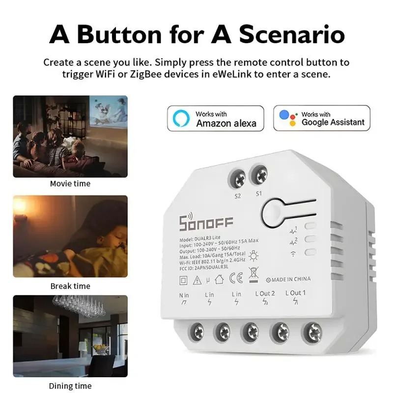 Sonoff Dual R3 Sonoff Dualr3 W - Sonoff review and price