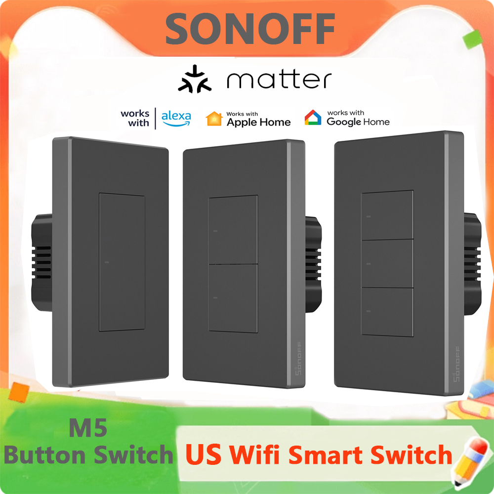 Sonoff M5 120 1C 2C 3C Matter  - Sonoff Basic review and price
