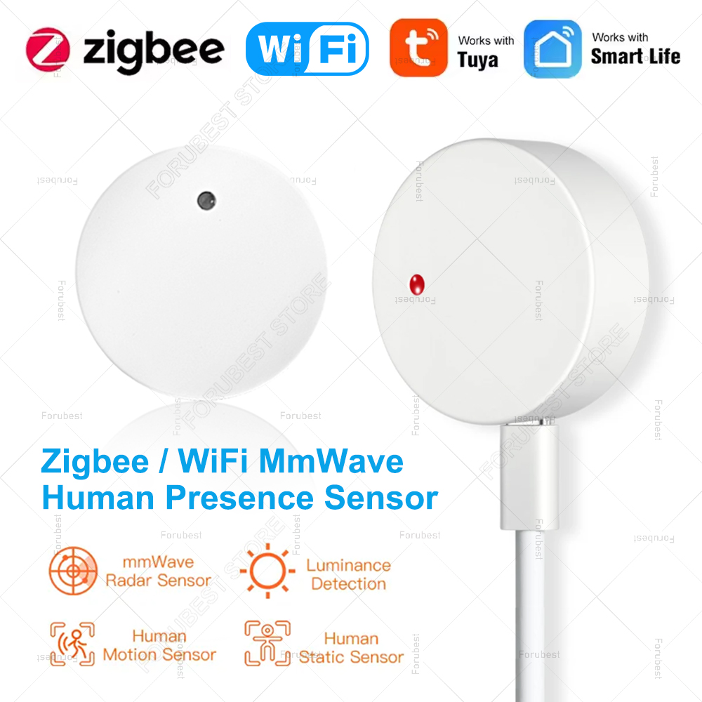 ZigBee Wifi MmWave Human Prese - Home Assistant Tuya review and price