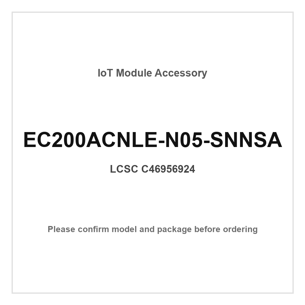 1pcs EC200ACNLE-N05-SNNSA I2C  - Smart Home Module Iot review and price